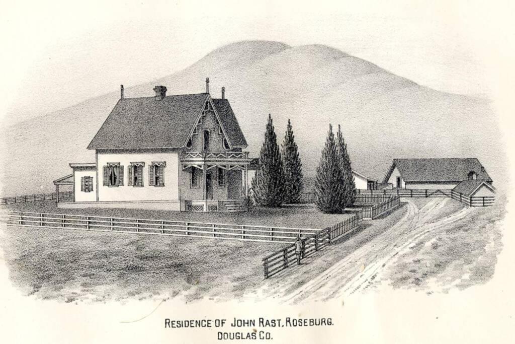 Hotel Historical John Rast House Circa 1875 Roseburg Esterno foto